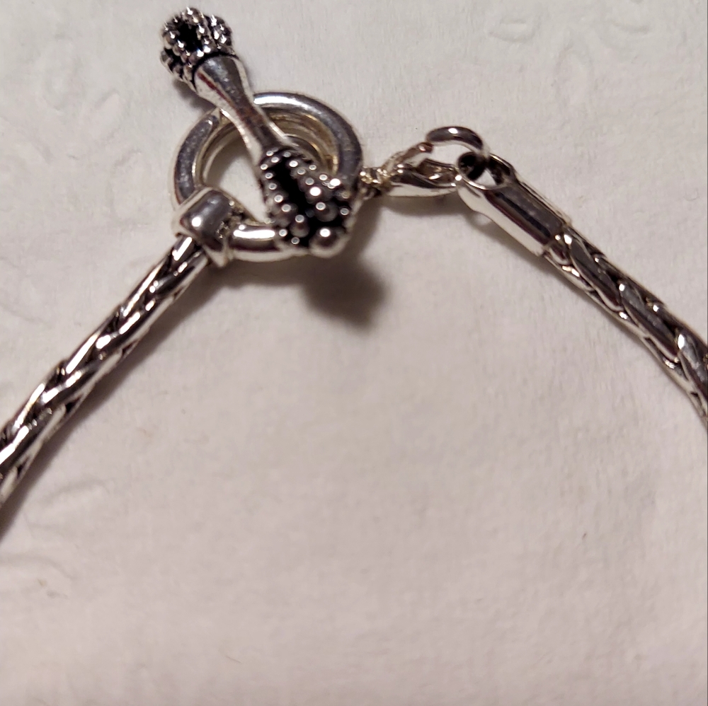 Double Duty Toggle Heart Braclet - image 3